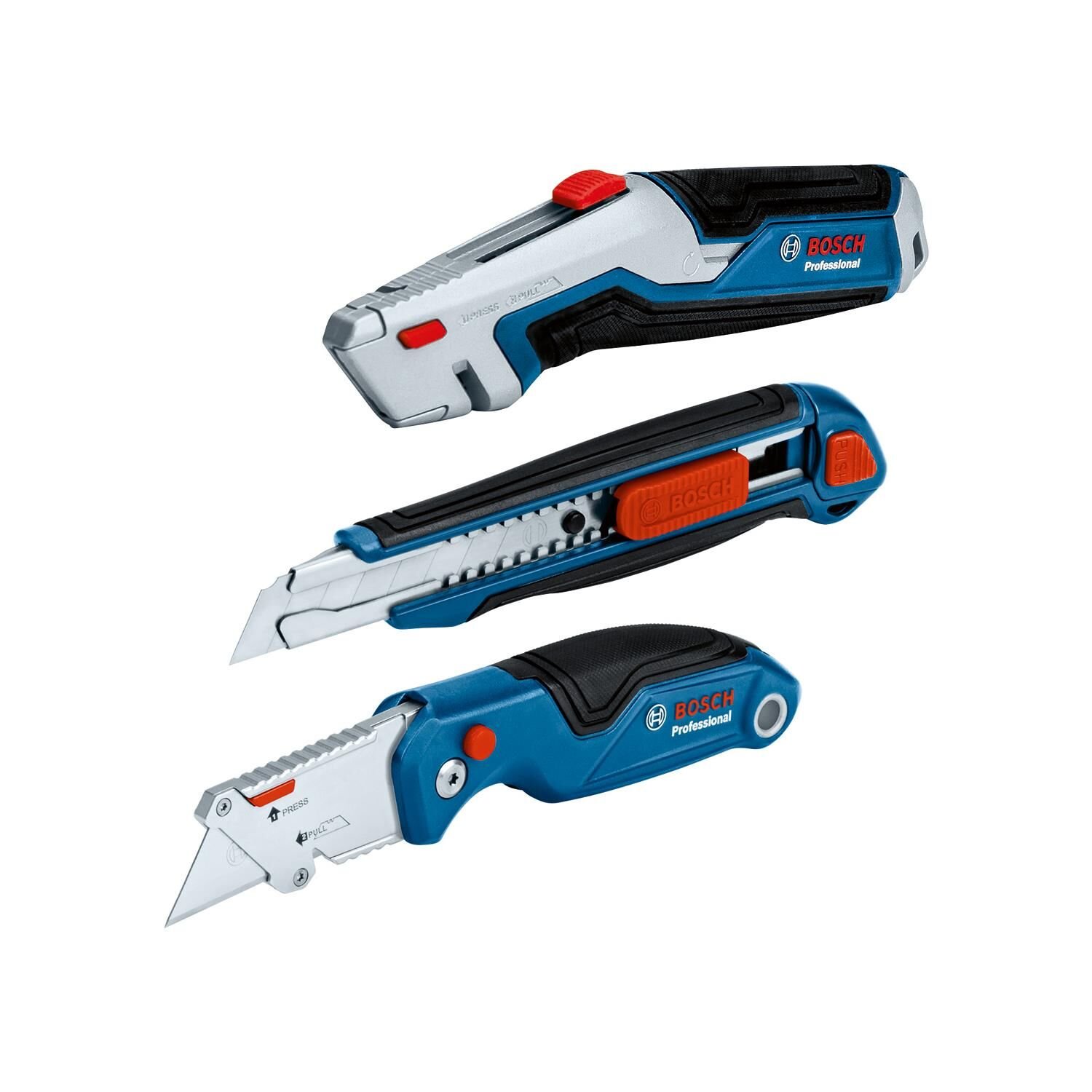 Bosch 3 Parça Maket Bıçağı Seti 1600A027M4
