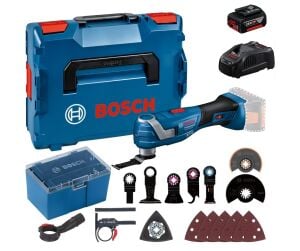 Bosch GOP 18V-34 1x4Ah Akülü Çok Amaçlı Kesici Makine 16 Parça Aksesuarlı