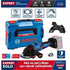 Bosch Expert EXWS18V-15PS 125 mm Akülü Taşlama BITURBO Solo 06019M6401