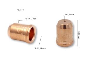 Trafimet S 75-S 105 0,8mm Plazma Kesim Memesi  PD0119-14