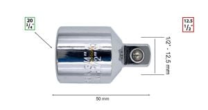 Ceta Form 3/4’’ Lokma Adaptörü - D:3/4” E:1/2” C31-91