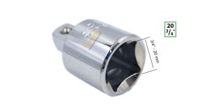 Ceta Form 3/4’’ Lokma Adaptörü - D:3/4” E:1/2” C31-91