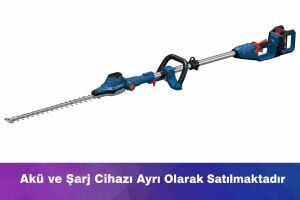 Bosch GHE 18V-50 FP Akülü Uzun Saplı Çit Kesme ve Budama Makinesi (Solo) 06008D5100