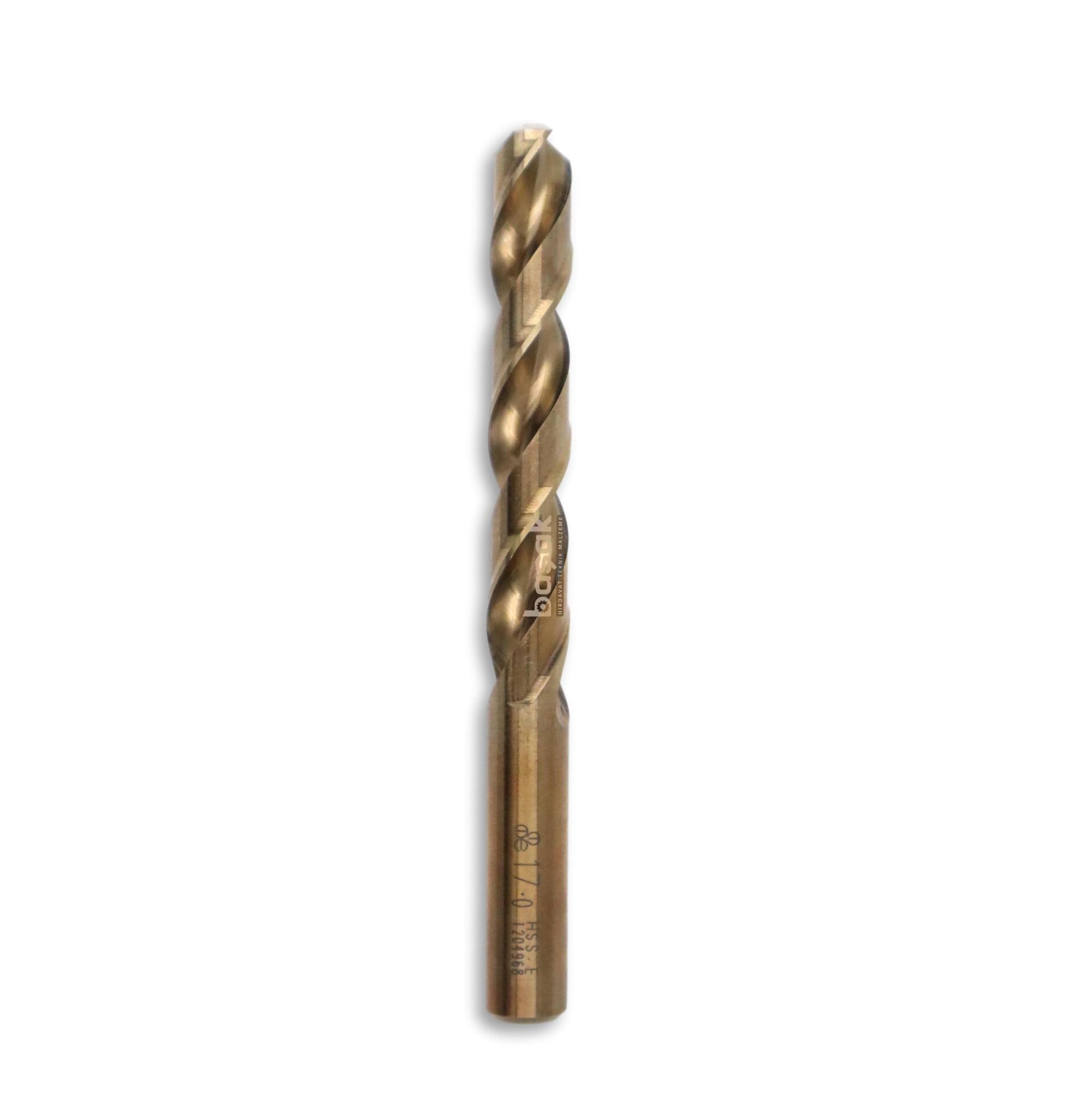 MTE 17 mm Paslanmaz Matkap Ucu Altın Seri HSS-E DIN 338