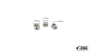 V-Coil M 3x0,5 Tırnaklı 1,0D Helicoil Yay İnox (1 Adet) 07205