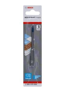 Bosch HEX-9 5 mm Sert Seramik ve Cam Delme Ucu 2608579505