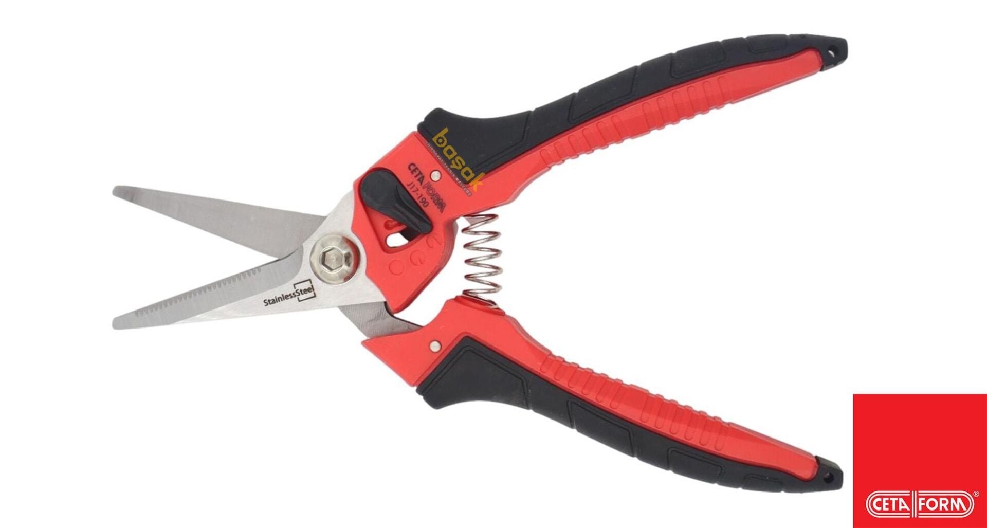Ceta Form 190 mm Çok Amaçlı Makas (Düz) J17-190