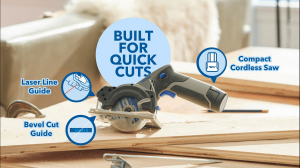 Dremel CS12V-S1 12V Akülü 85 mm Kompakt Mini Testere | Lazer Kılavuzlu USB-C