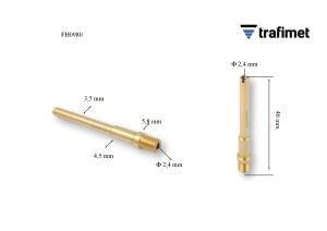FH0980 (S125) Plazma Hava Çıkış Borusu 46 mm