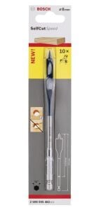 Yaprak-Kelebek 8x152 mm 1/4'' Adaptörlü Matkap Ucu SelfCut 2608595482