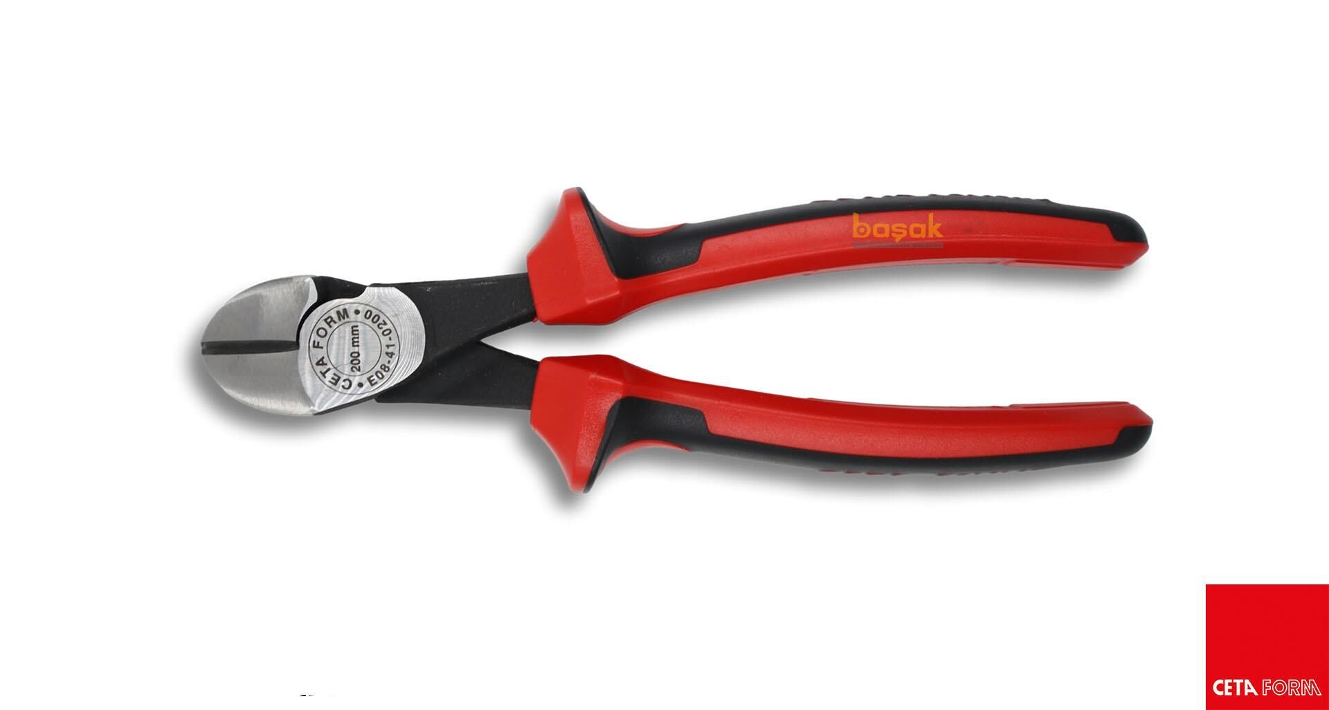 Ceta Form 200 mm Güçlü Yan Keski Ağır Hizmet E08-41-0200