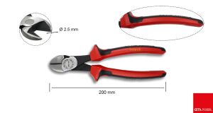Ceta Form 200 mm Güçlü Yan Keski Ağır Hizmet E08-41-0200