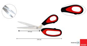 Ceta Form 230 mm Ofis Makasları J18-230