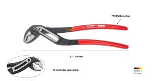 Ceta Form 300 mm Papağan Pense PVC Daldırma Sap E30-54-0300