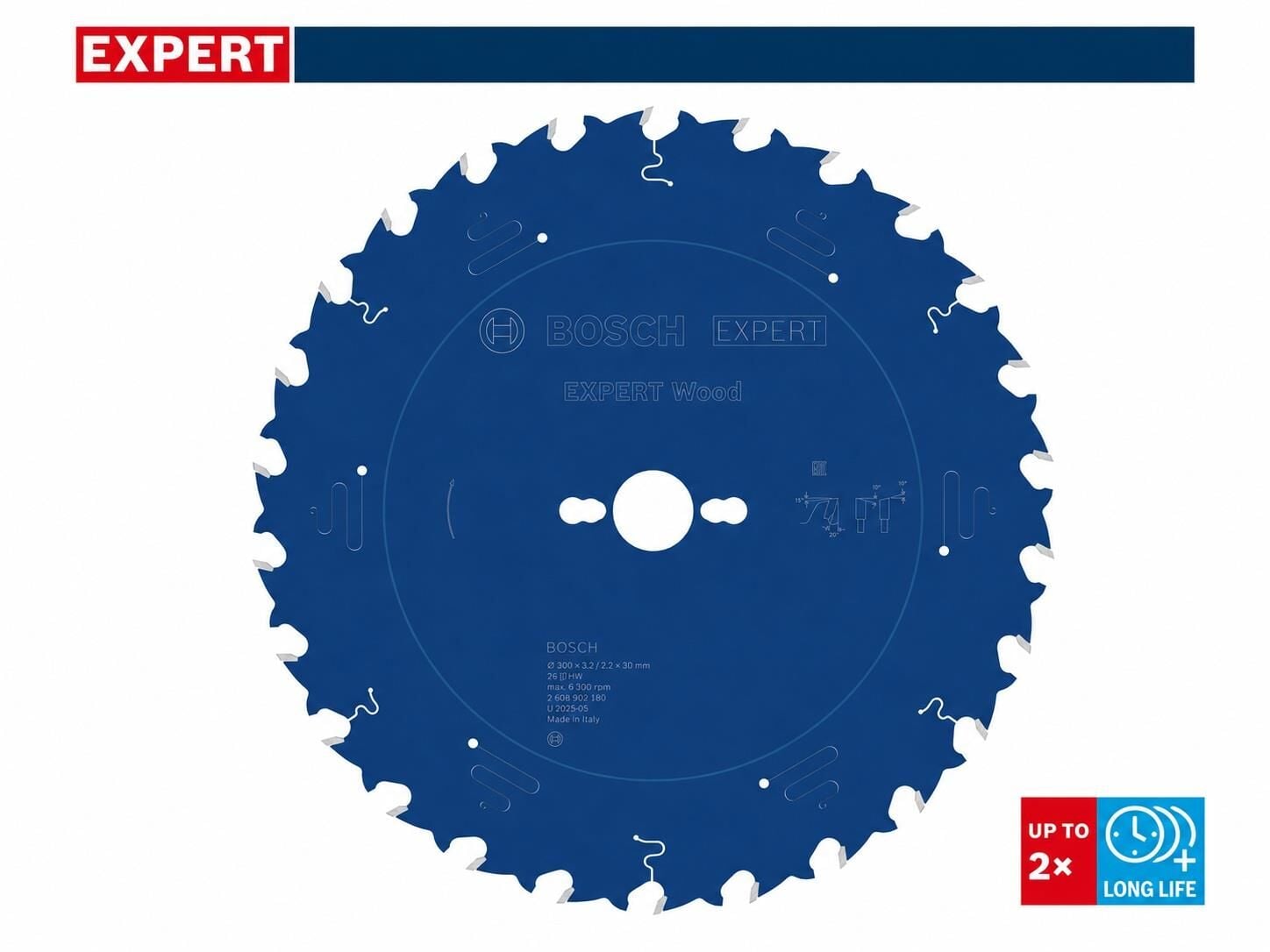 Bosch Expert 300x30 mm 26 Diş Ahşap Daire Testere 2608902180