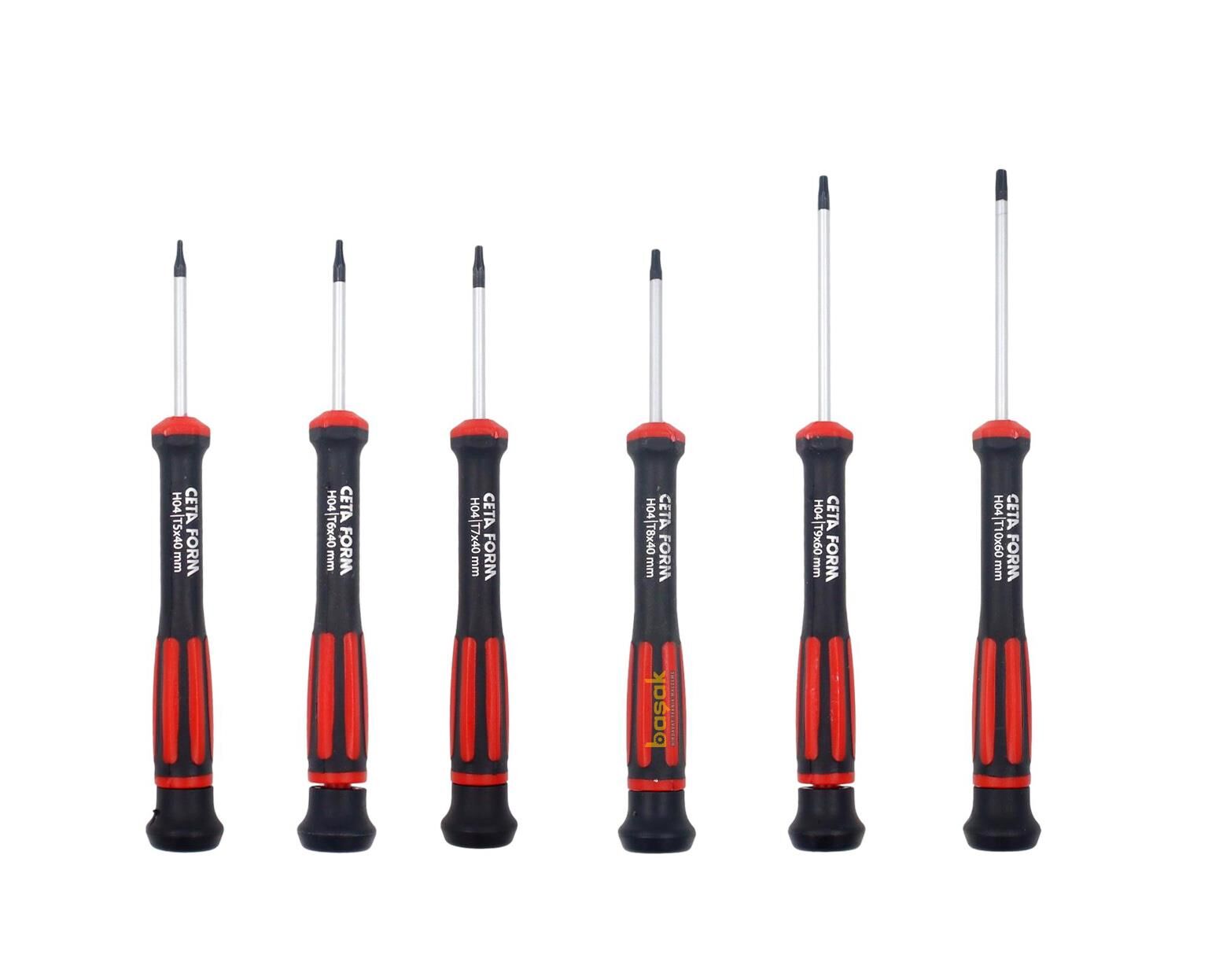 Ceta Form 6 Parça Torx Elektronikçi Tormavida Takımı H99-04-06 Ceta Form 6 Parça Torx Elektronikçi Tormavida Takımı H99-04-06
