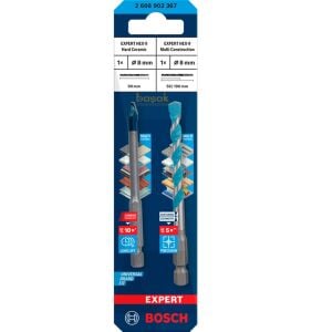 Bosch Expert 8 mm HEX-9 Çok Amaçlı-Seramik Matkap Ucu Seti 2608902367