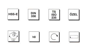 MTE 5,3 mm Paslanmaz Matkap Ucu Altın Seri HSS-E DIN 338