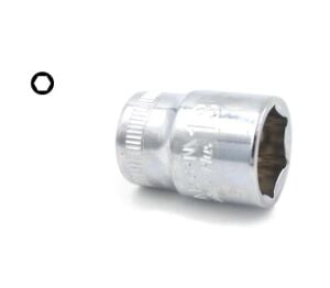 Ceta Form ¼” 15 mm 6 Köşe Lokma Anahtar C02-H150