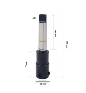 Manyetik Matkap Mors Konik Adaptörü MK3 Vidalı