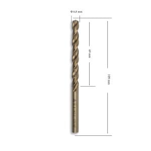MTE 6,8 mm Paslanmaz Matkap Ucu Altın Seri HSS-E DIN 338