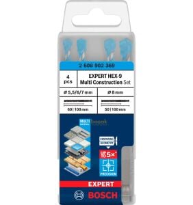 Bosch Expert HEX-9 4'lü Çok Amaçlı Matkap Ucu Seti 2608902369
