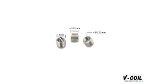 V-Coil M 2,5x0,45 Tırnaklı 1,5D Helicoil Yay İnox (1 Adet) 07304