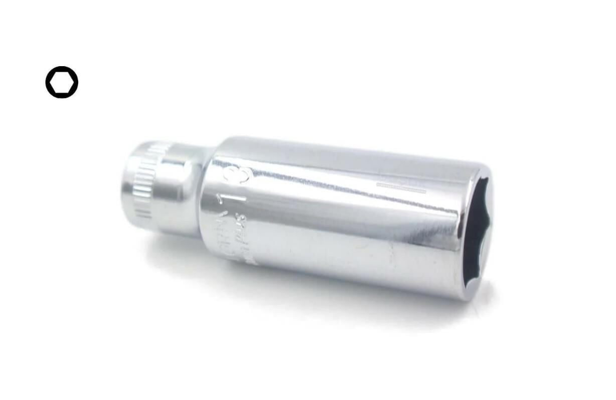 Ceta Form ¼” 14 mm 6 Köşe Derin Lokma Anahtar C04-H140