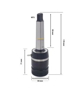 Manyetik Matkap Mors Konik Adaptörü MK3 Otomatik