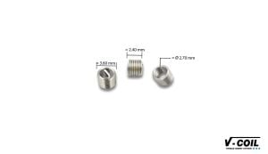 V-Coil M 3x0,5 Tırnaklı 1,5D Helicoil Yay İnox (1 Adet) 07305