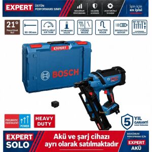 Bosch EXPERT EXNH18V-90MR 21° 90 mm Akülü Ahşap Çivi Çakma Solo 06019R1302