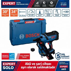 Bosch EXPERT EXNH18V-90MD 34° 90 mm Akülü Ahşap Çivi Çakma Solo 06019R1102