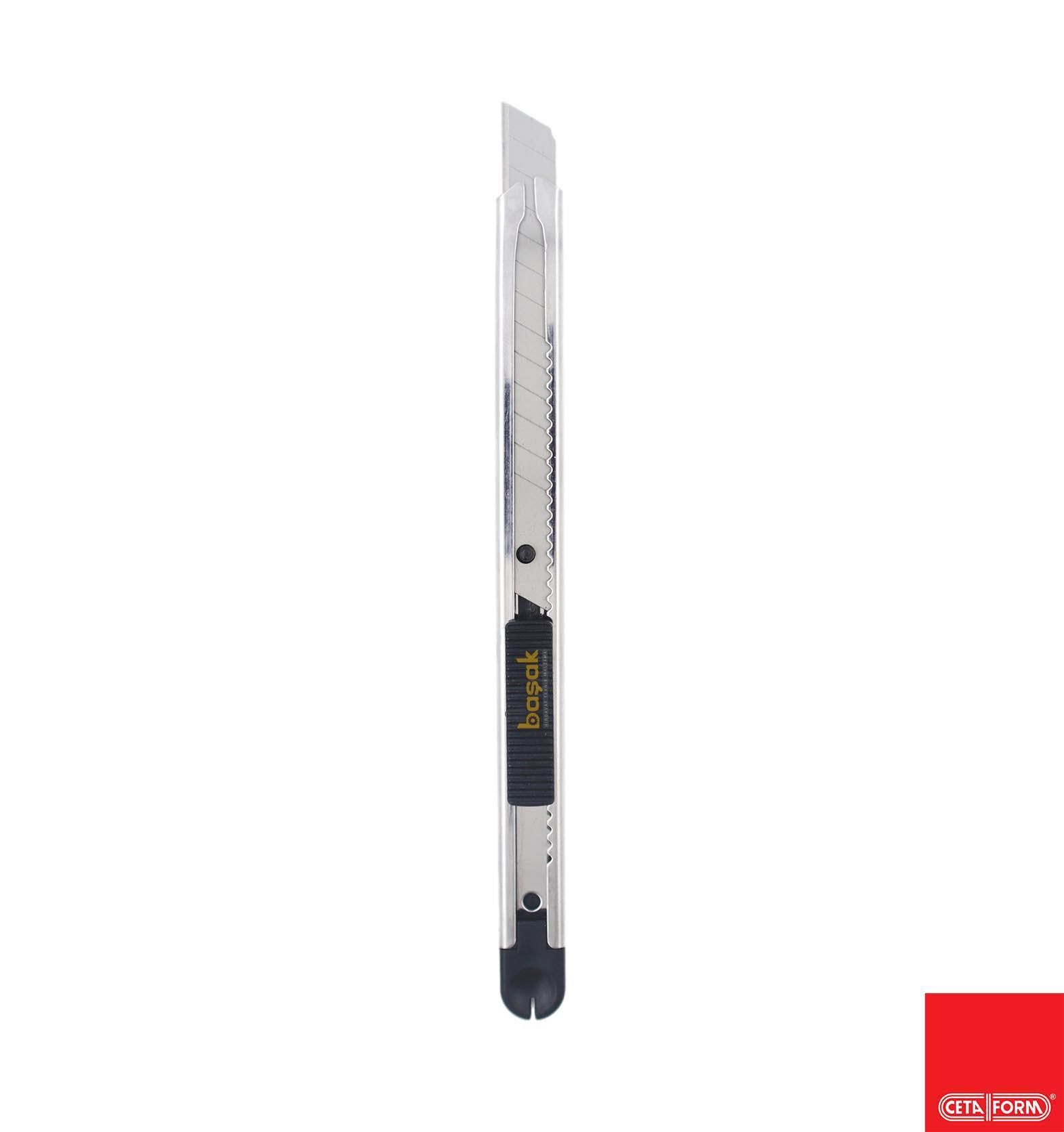 Ceta Form J46SL Slim9 Çelik Gövde Maket Bıçağı - 9 mm