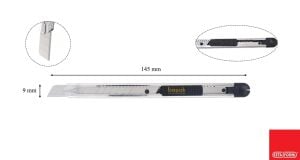 Ceta Form J46SL Slim9 Çelik Gövde Maket Bıçağı - 9 mm