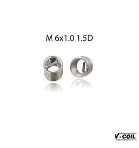 V-Coil M 6x1 Tırnaklı 1,5D Helicoil Yay İnox (1 Adet) 07309
