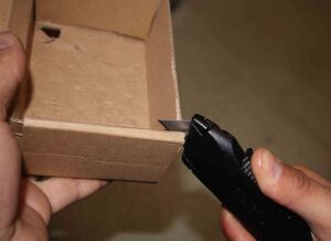 Ceta Form J47TK-S Emniyetli Maket Bıçağı (Trapez Tipi Yedekli)