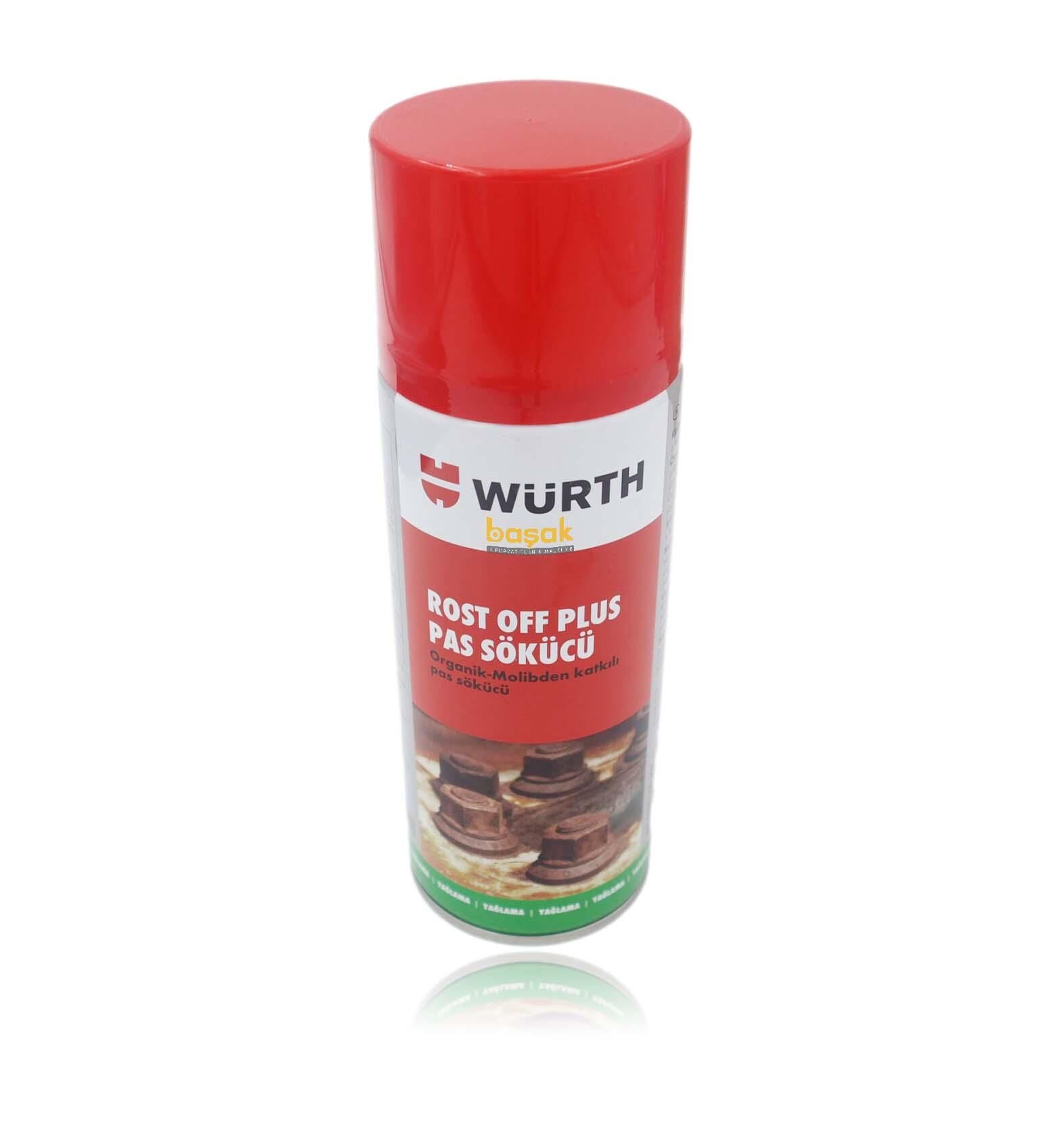 Würth Pas Sökücü Yağlayıcı Sprey Rust Off Plus 400 ml Oksit 0890200004
