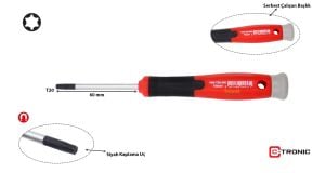 Ceta Form T20 x 60 mm Elektronikçi Torx Tornavida H04-20-060