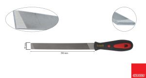 Ceta Form 200 mm 8'' Saplı Mil Eğesi Orta Diş J64-208H