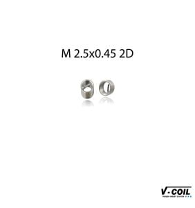 V-Coil M 2,5x0,45 Tırnaklı 2,0D Helicoil Yay İnox (1 Adet) 07404
