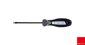 Ceta Form 4 x 100 mm Elmas Kayma Önleyici Düz Tornavida F10D-040-100
