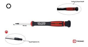 Ceta Form T6 x 40 mm Elektronikçi Torx Tornavida H04-06-040