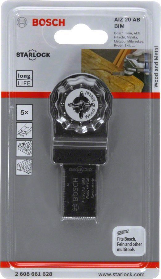 Bosch AIZ 20 AB WM 5'li 2608661628