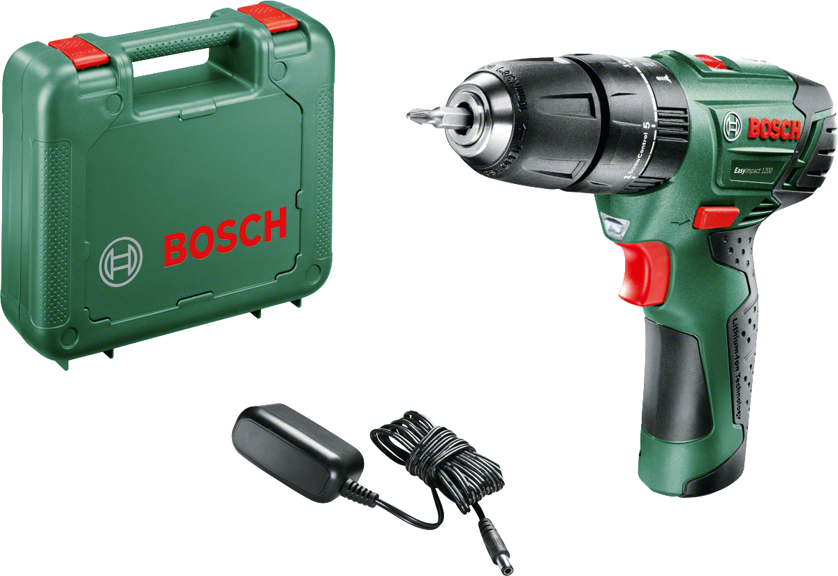 Bosch Easy Impact 1200 Darbeli Matkap 1,5 AH (Entegre Akü) 06039A4102