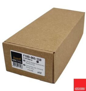 Ceta Form 6.5 x 150 mm Elmas Kayma Önleyici Düz Tornavida F10D-065-150