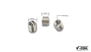 V-Coil M 5x0,8 Tırnaklı 2,0D Helicoil Yay İnox (1 Adet) 07408