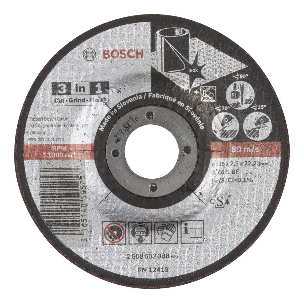 Bosch 115*2,5 mm 3in1 Disk 2608602388