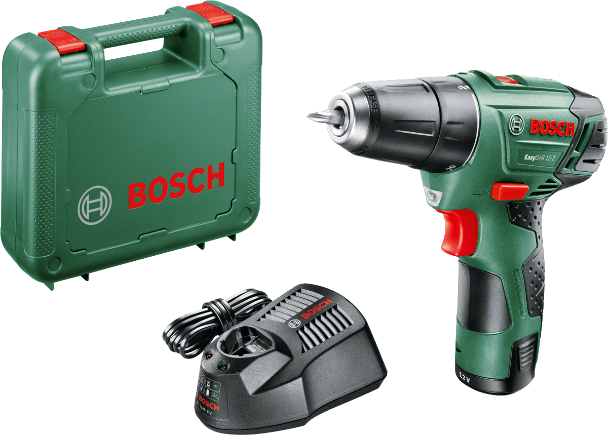 Bosch Easy Drill 12-2 Akülü Delme/Vidalama Makinesi 2,5 AH (Tek Akü) 060397290V