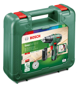 Bosch Easy Drill 12-2 (2x2,5Ah.) Akülü Delme/Vidalama Makinesi 060397290X