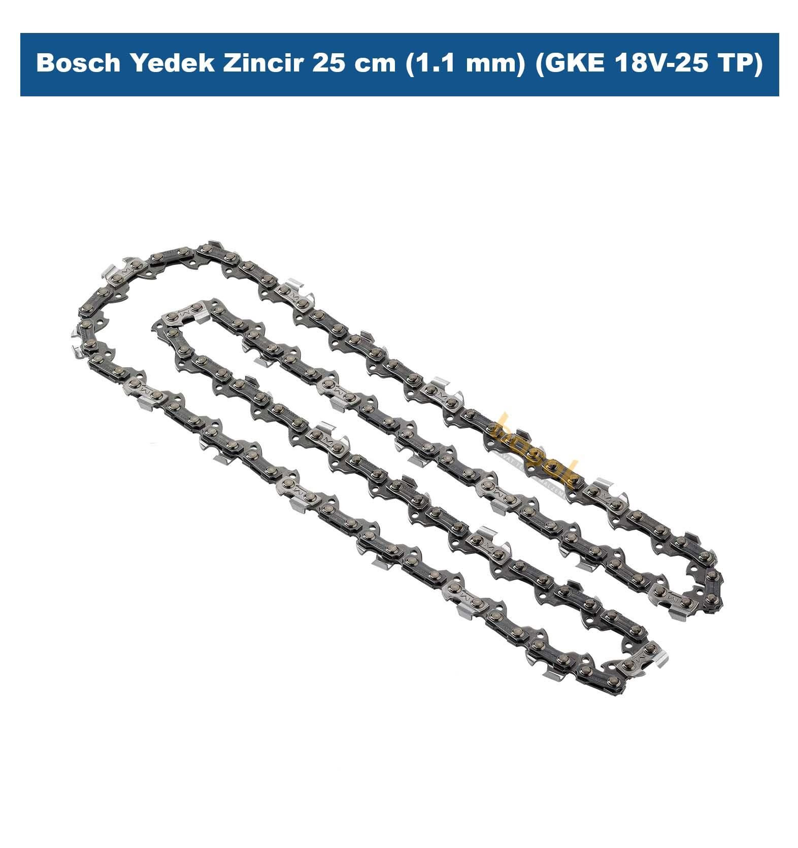 Bosch Yedek Zincir 25 cm (1 mm) (GKE 18V-25 TP) F016800661